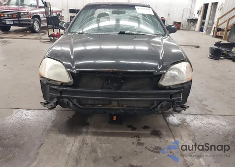 1996 Honda Civic Ex from USA, damaged, VIN 2HGEJ8548TH538976